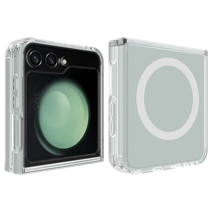 MagSafe Case for Samsung Galaxy Z Flip7 FE F761 / Z Flip6 F741, Techsuit, Pro, Transparent