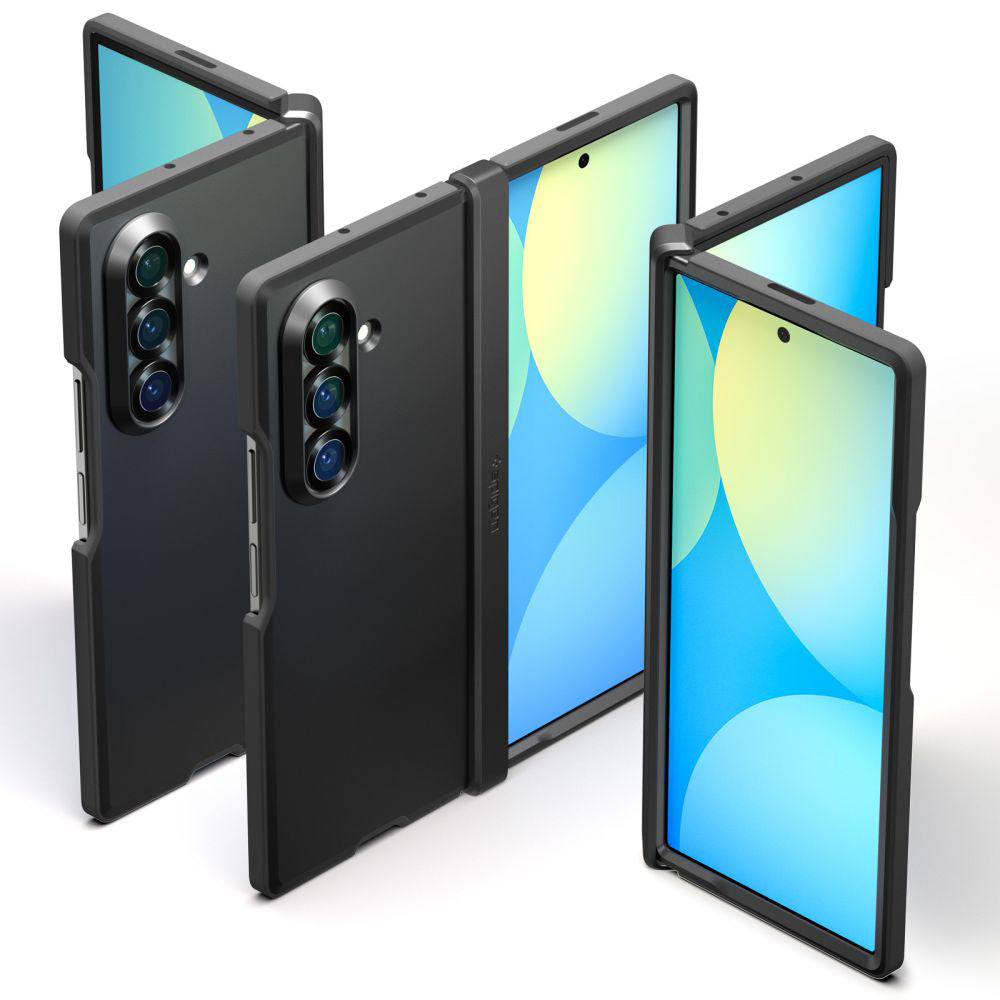MagSafe Case for Samsung Galaxy Z Fold7 F966, Spigen, Tough Armor Pro, Black ACS09549