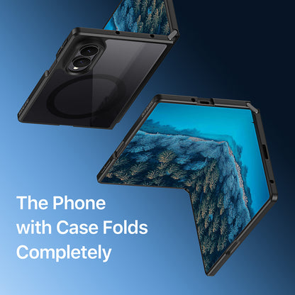 MagSafe Case for Samsung Galaxy Z Fold8 F971, DUX DUCIS, Aimo, Black