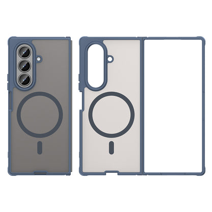 MagSafe Case for Samsung Galaxy Z Fold8 Ultra F976, Techsuit, HaloFrost II, Navy Blue
