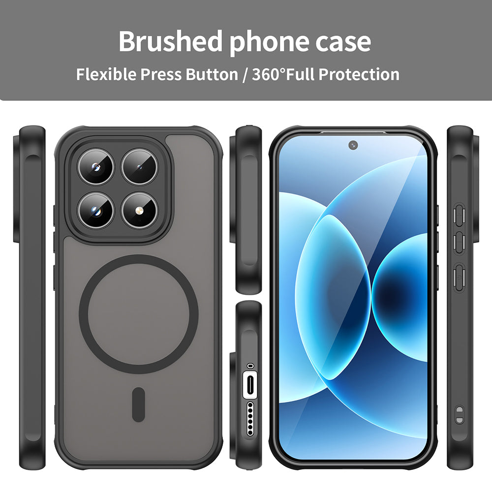 MagSafe Case for Xiaomi 17T Pro, Techsuit, HaloFrost II, Blue