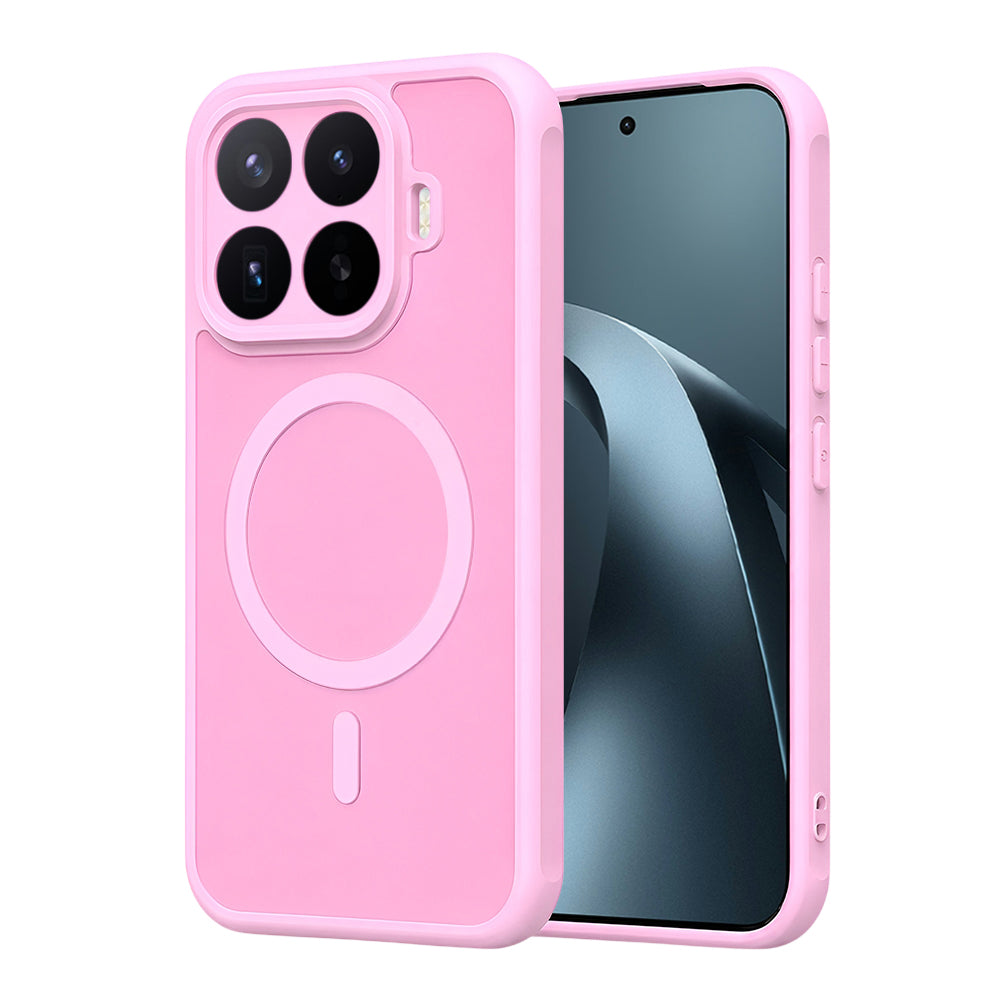 MagSafe Case for Xiaomi 17T Pro, Techsuit, HaloFrost II, Pink
