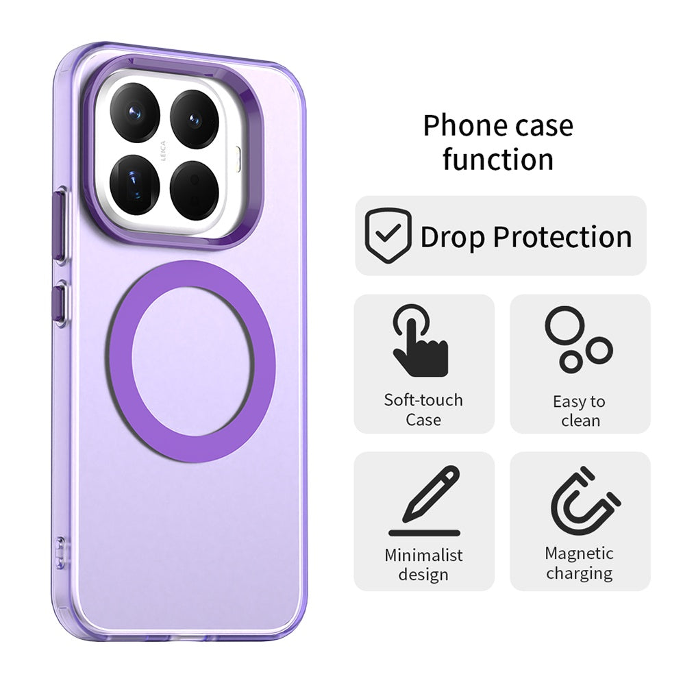 MagSafe Case for Xiaomi 17T, Techsuit, CandyCase, Purple