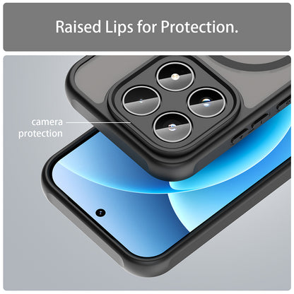 MagSafe Case for Xiaomi 17T, Techsuit, HaloFrost II, Gold