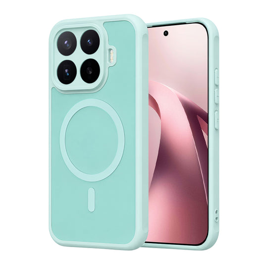 MagSafe Case for Xiaomi 17T, Techsuit, HaloFrost II, Light Green