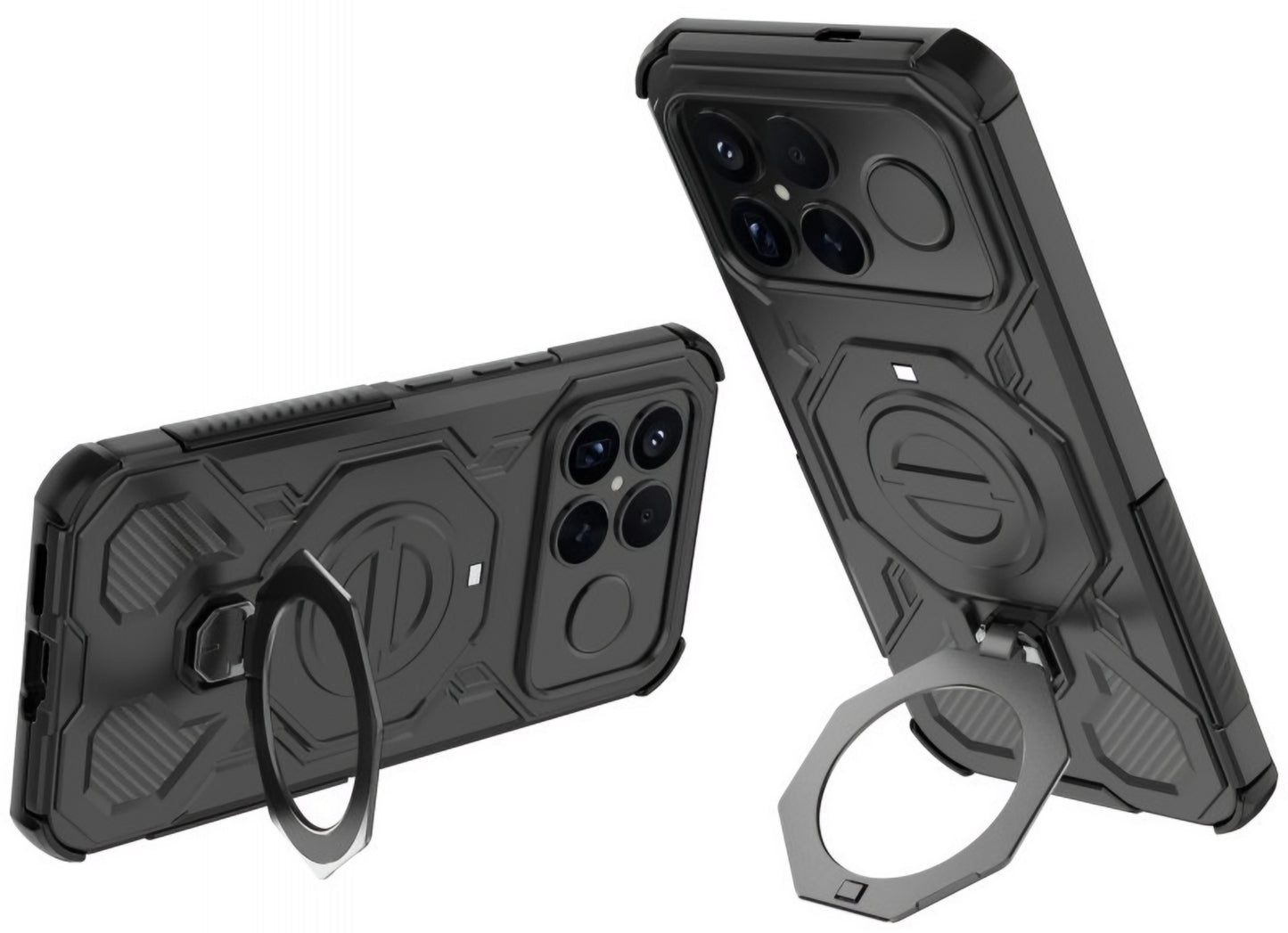 MagSafe Case for Xiaomi Poco F8 Ultra, Tech-Protect, TacticStand, Matte Black