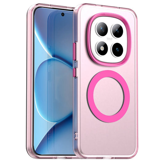 MagSafe Case for Xiaomi Poco M8 Pro / Redmi Note 15 Pro+ 5G, Techsuit, CandyCase, Pink