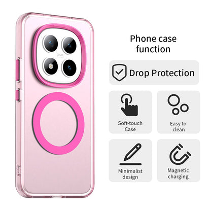 MagSafe Case for Xiaomi Poco M8 Pro / Redmi Note 15 Pro+ 5G, Techsuit, CandyCase, Pink