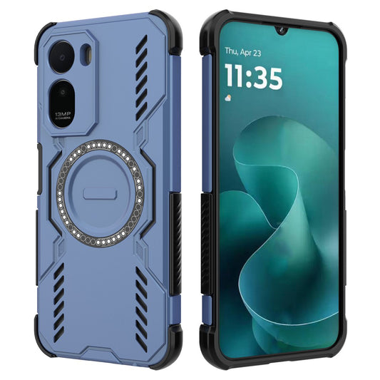 MagSafe Case for Xiaomi Redmi A7 Pro 4G, Techsuit, ArmorMag, Blue