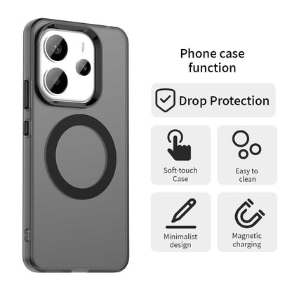 MagSafe Case for Xiaomi Redmi Note 14 4G (Regional), Techsuit, CandyCase, Black