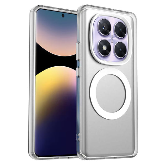 MagSafe Case for Xiaomi Redmi Note 14 Pro 4G, Techsuit, CandyCase, White
