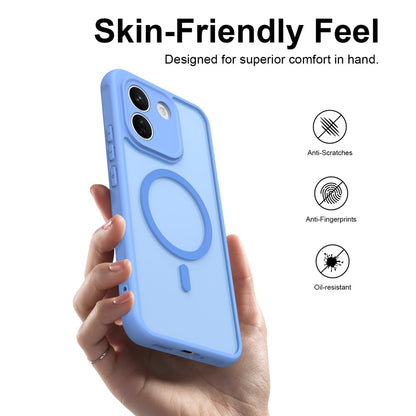 MagSafe Case for Xiaomi Redmi Note 17 4G / Note 17 5G, Techsuit, HaloFrost II, Blue