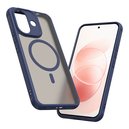MagSafe Case for Xiaomi Redmi Note 17 Pro, Techsuit, HaloFrost II, Navy Blue