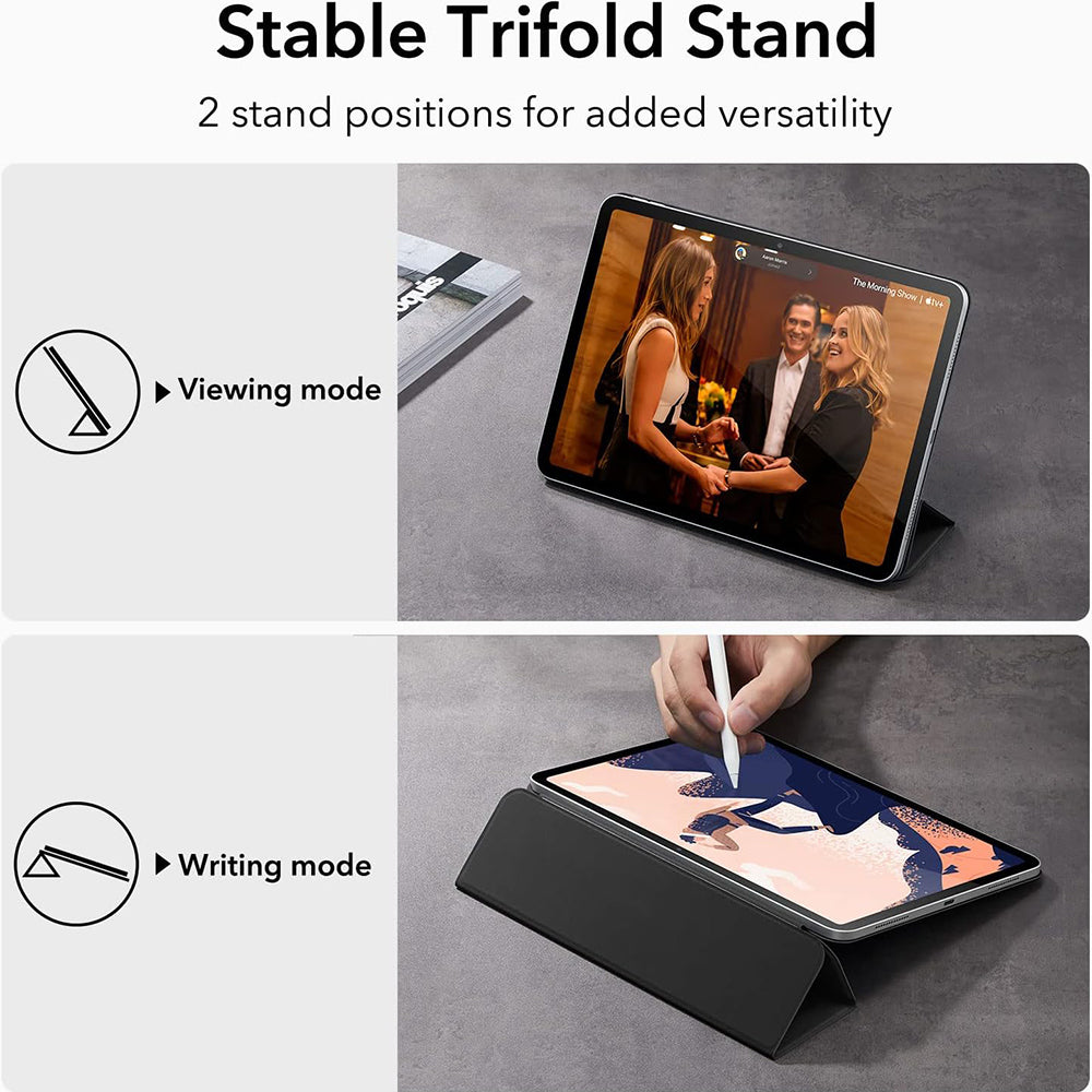 Case for Apple iPad (2025) / (2022), ESR, Rebound, Black