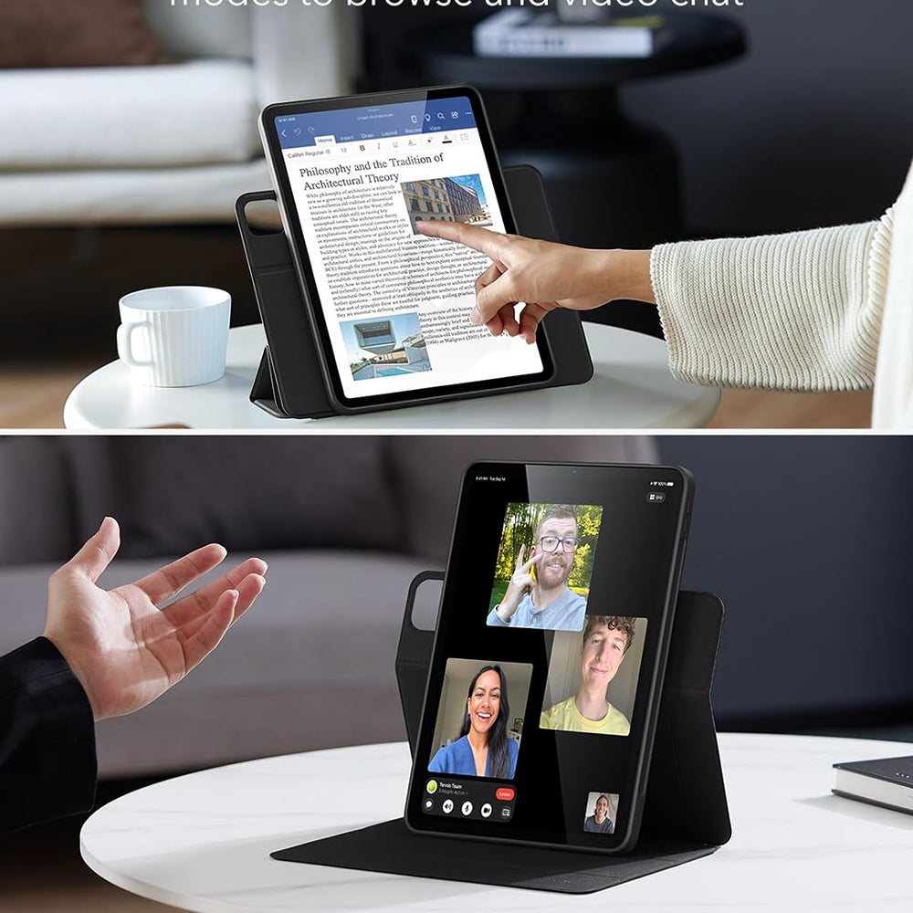 Case for Apple iPad Air 11 (2025) / Air 11 (2024) / Air (2022) / Air (2020), ESR, Rebound Hybrid, Pink