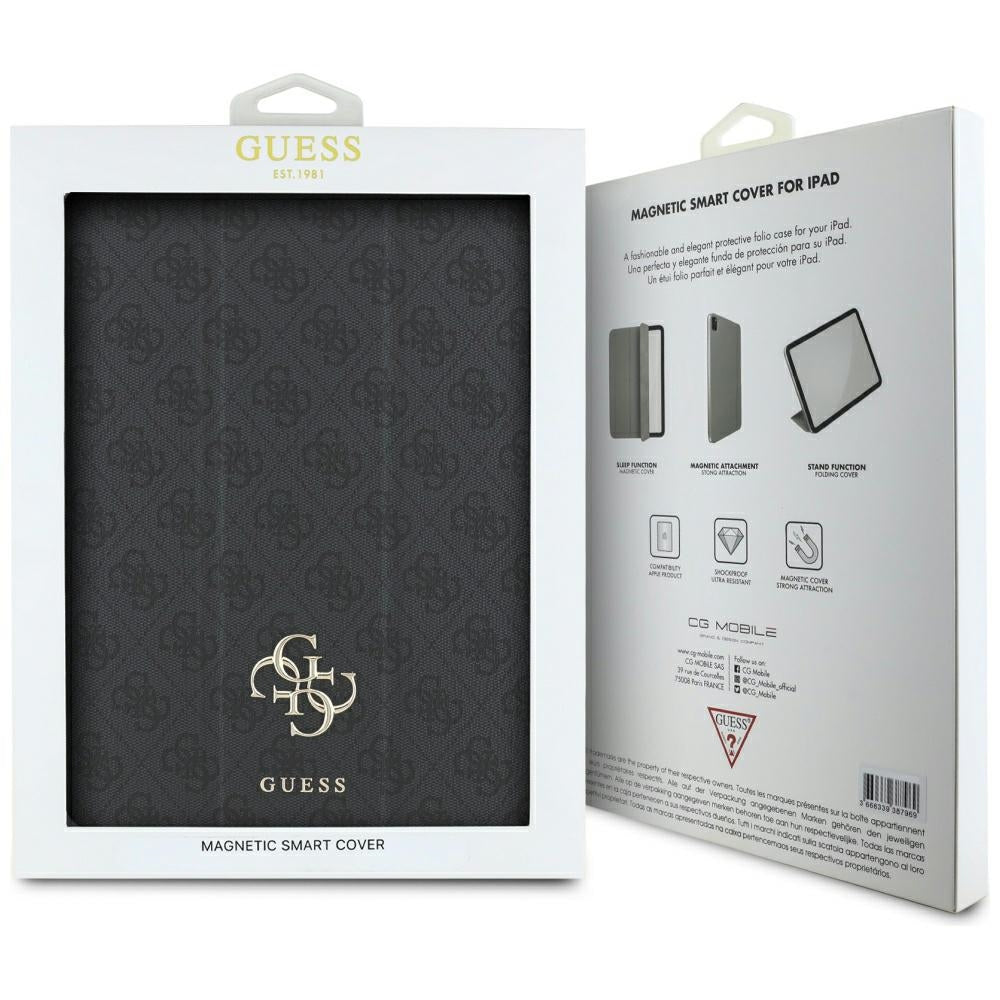 Case for Apple iPad Air 13 (2025) / Air 13 (2024), Guess, 4G Big Logo, Black