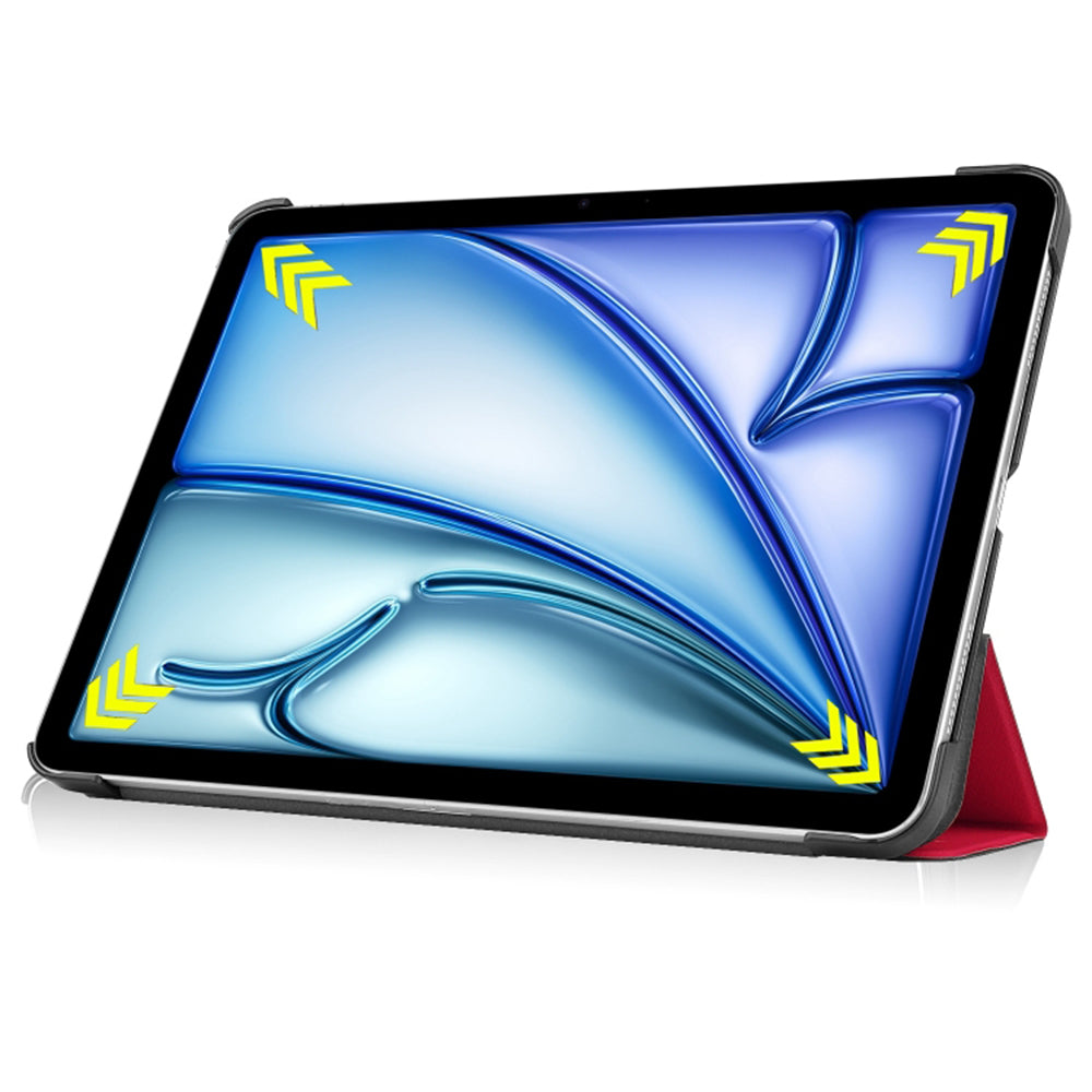 Case for Apple iPad Air 13 (2026) / Air 13 (2025) / Air 13 (2024), Techsuit, FoldPro, Red
