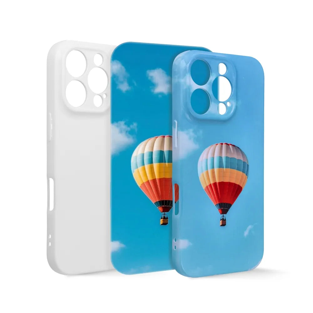 Sublimation Case for Apple iPhone 16, OEM, Soft, White