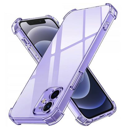 Case for Apple iPhone 12 mini, Techsuit, Shockproof Clear, Transparent