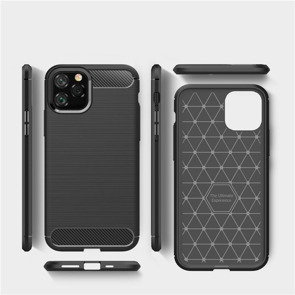 Case for Apple iPhone 12 Pro Max, Techsuit, Carbon, Black