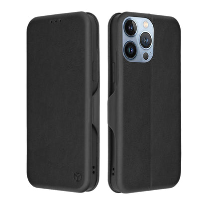 Case for Apple iPhone 13 Pro Max, Techsuit, Safe Wallet Plus, Black