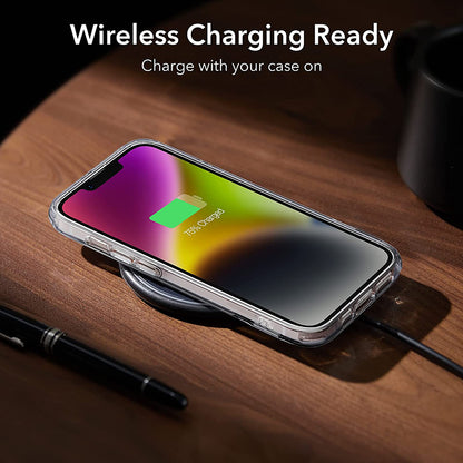 Case for Apple iPhone 14 Plus, ESR, Air Shield Boost Kickstand, Transparent