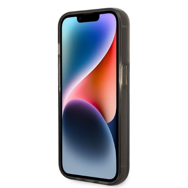 Case for Apple iPhone 14 Pro, Karl Lagerfeld, Liquid Glitter RSG, Black