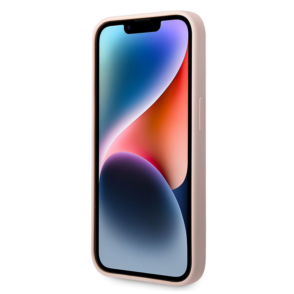 Case for Apple iPhone 14 Pro Max, Karl Lagerfeld, Silicone Karl's Head, Pink