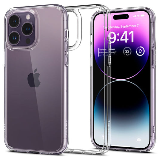 Case for Apple iPhone 14 Pro Max, Spigen, Ultra Hybrid, Transparent ACS04816