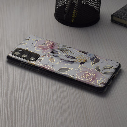 Case for Apple iPhone 15 Plus, Techsuit, Marble, White