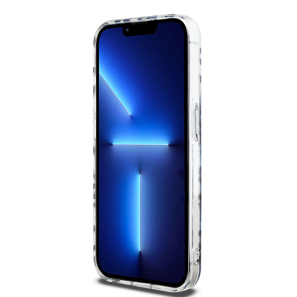 Case for Apple iPhone 15 Pro, Karl Lagerfeld, IML Electroplated Repeated Logo, Gold