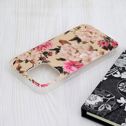 Case for Apple iPhone 15 Pro Max, Techsuit, Marble, Beige