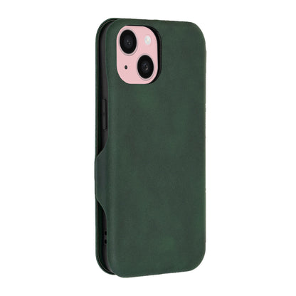Case for Apple iPhone 15, Techsuit, Safe Wallet Plus, Green