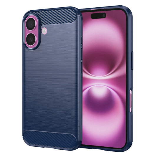 Case for Apple iPhone 16 Plus, Techsuit, Carbon, Blue