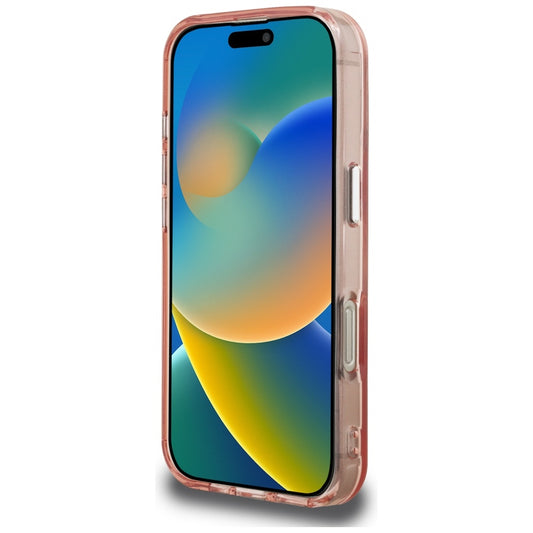 Case for Apple iPhone 16 Pro, Karl Lagerfeld, IML Aquarelle Logo Choupette, Pink