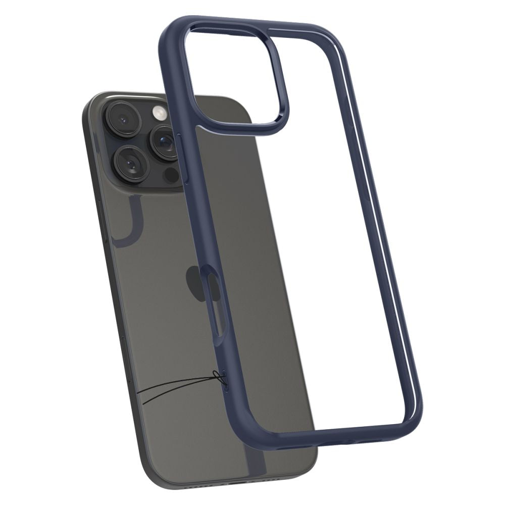 Case for Apple iPhone 16 Pro, Spigen, Ultra Hybrid, Navy ACS08126