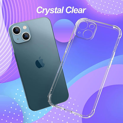 Case for Apple iPhone 17e / 16e, Techsuit, Shockproof Clear, Transparent