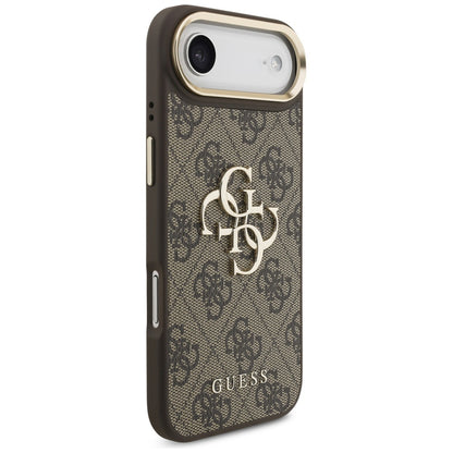 Case for Apple iPhone 17 Air, Guess, Big 4G Logo Classic, Golden Brown