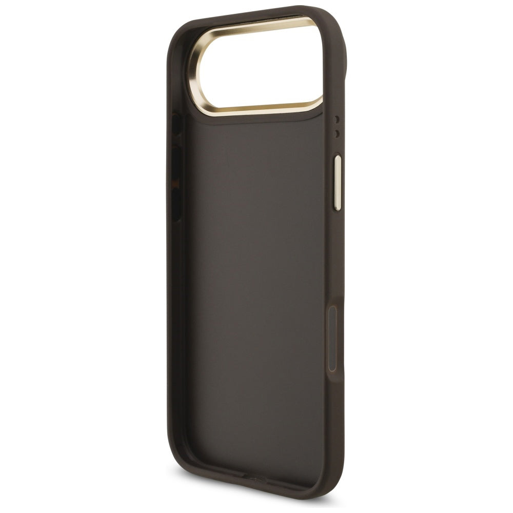 Case for Apple iPhone 17 Air, Guess, Big 4G Logo Classic, Golden Brown