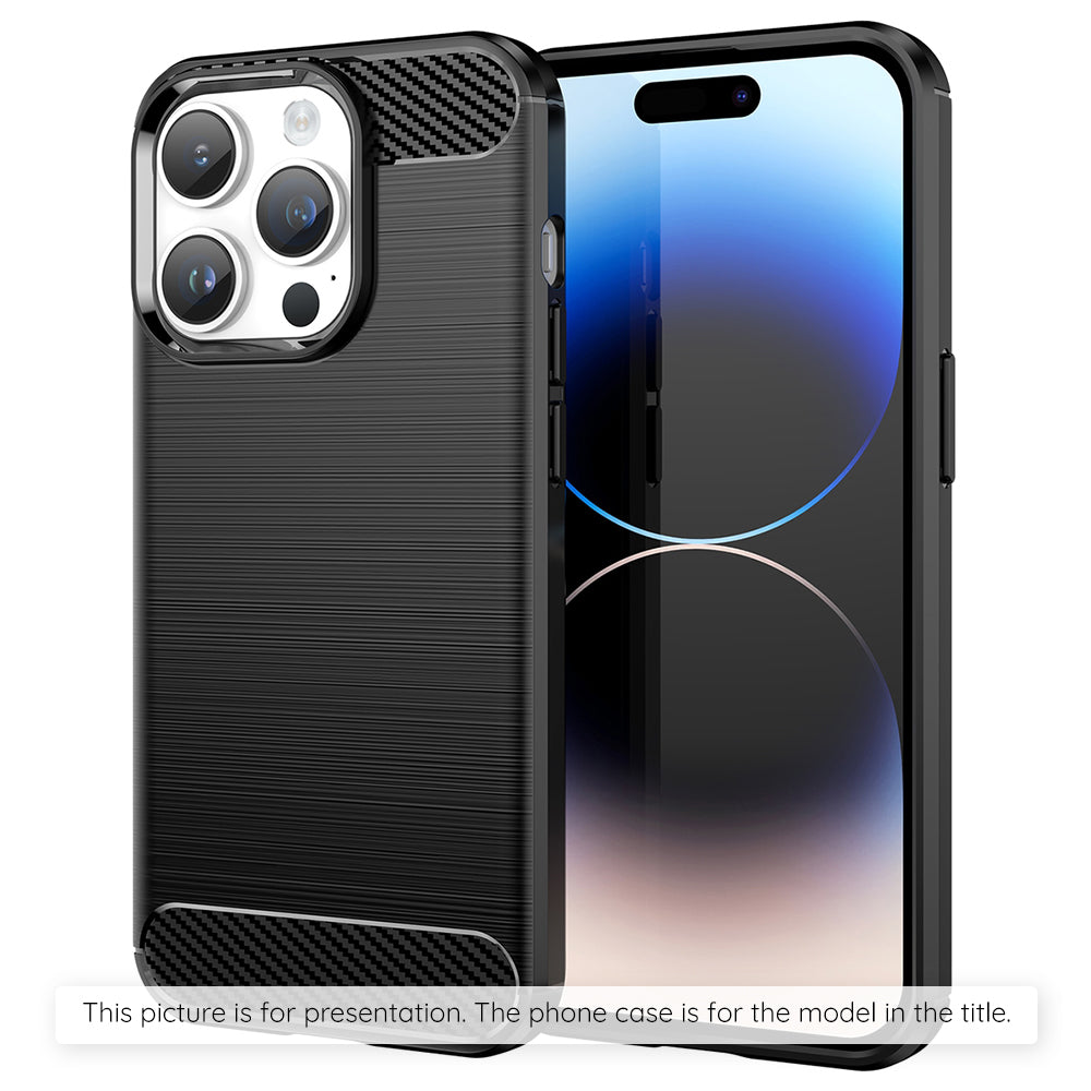 Case for Apple iPhone 17 Air, Techsuit, Carbon, Black