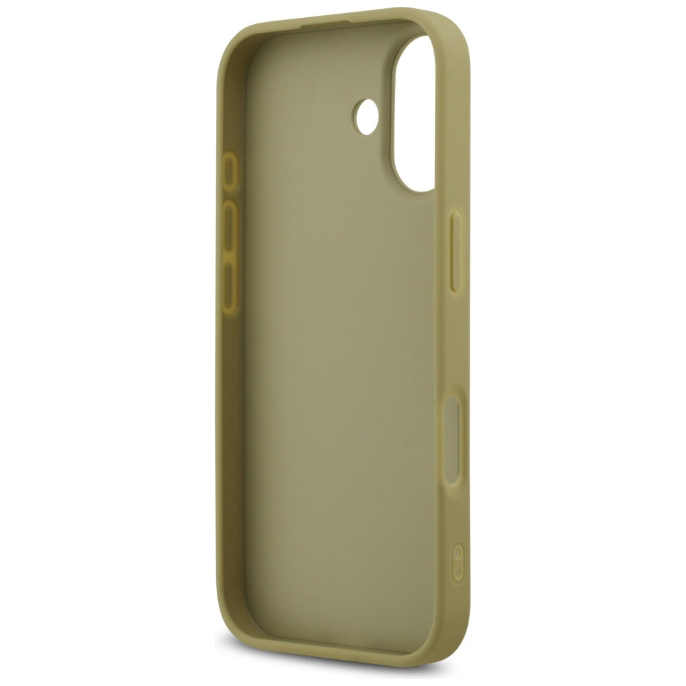 Case for Apple iPhone 17, Guess, Fixed Glitter Big 4G, Gold