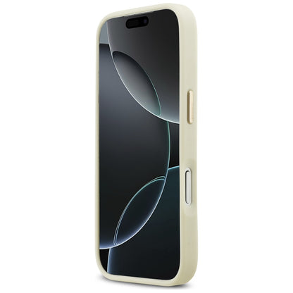 Case for Apple iPhone 17 Pro, Karl Lagerfeld, Script Logo, Beige