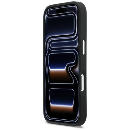 Case for Apple iPhone 17 Pro Max, Karl Lagerfeld, Karl & Choupette Print with Pocket, Black