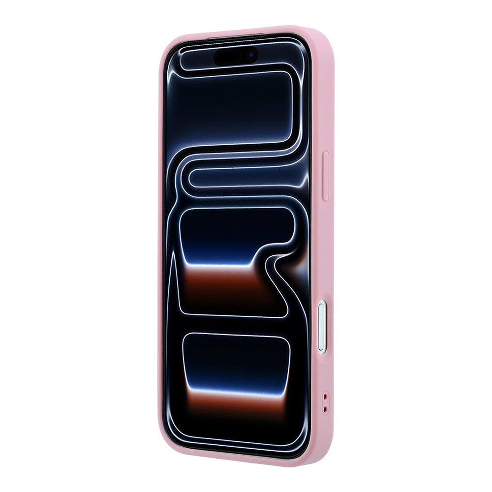 Case for Apple iPhone 18 Pro / 17 Pro, Guess, Fixed Glitter Big 4G, Pink