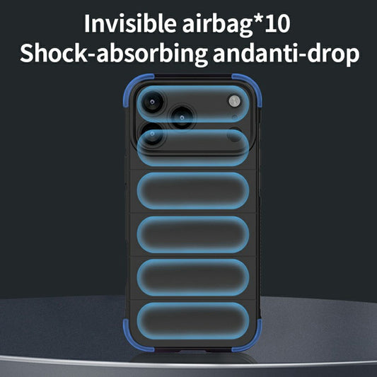 Case for Apple iPhone 18 Pro / 17 Pro, Techsuit, Magic Shield, Red