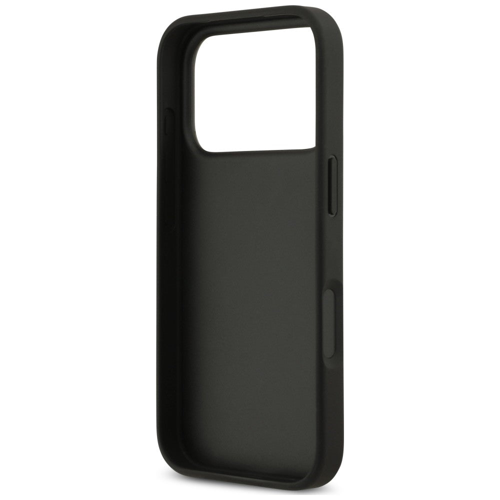 Case for Apple iPhone 18 Pro Max / 17 Pro Max, Guess, 4G Double Card Triangle, Black