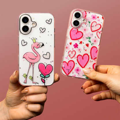 Case for Apple iPhone 16 Pro Max, OEM, Ultra Trendy Love 1, Multicolor