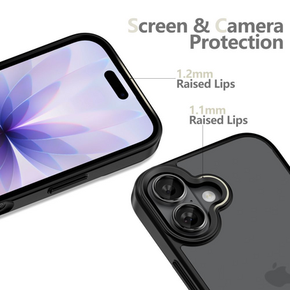 Case for Apple iPhone 17, Tech-Protect, Magmat, Matte Black