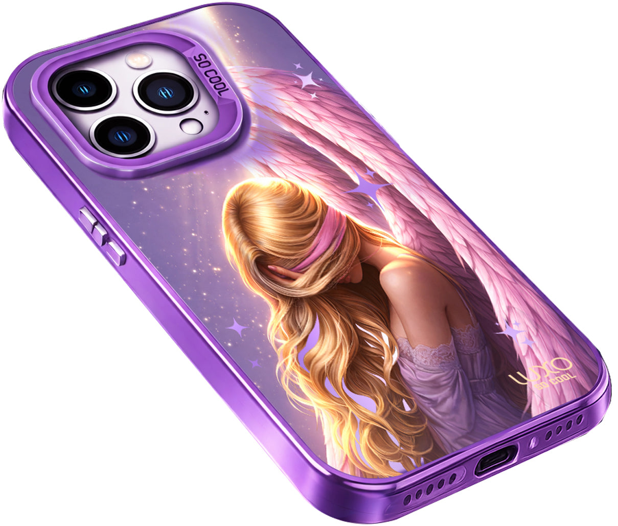 Case for Apple iPhone 15 Plus, LUXO So CooL, ArcadiA Angel, Multicolor
