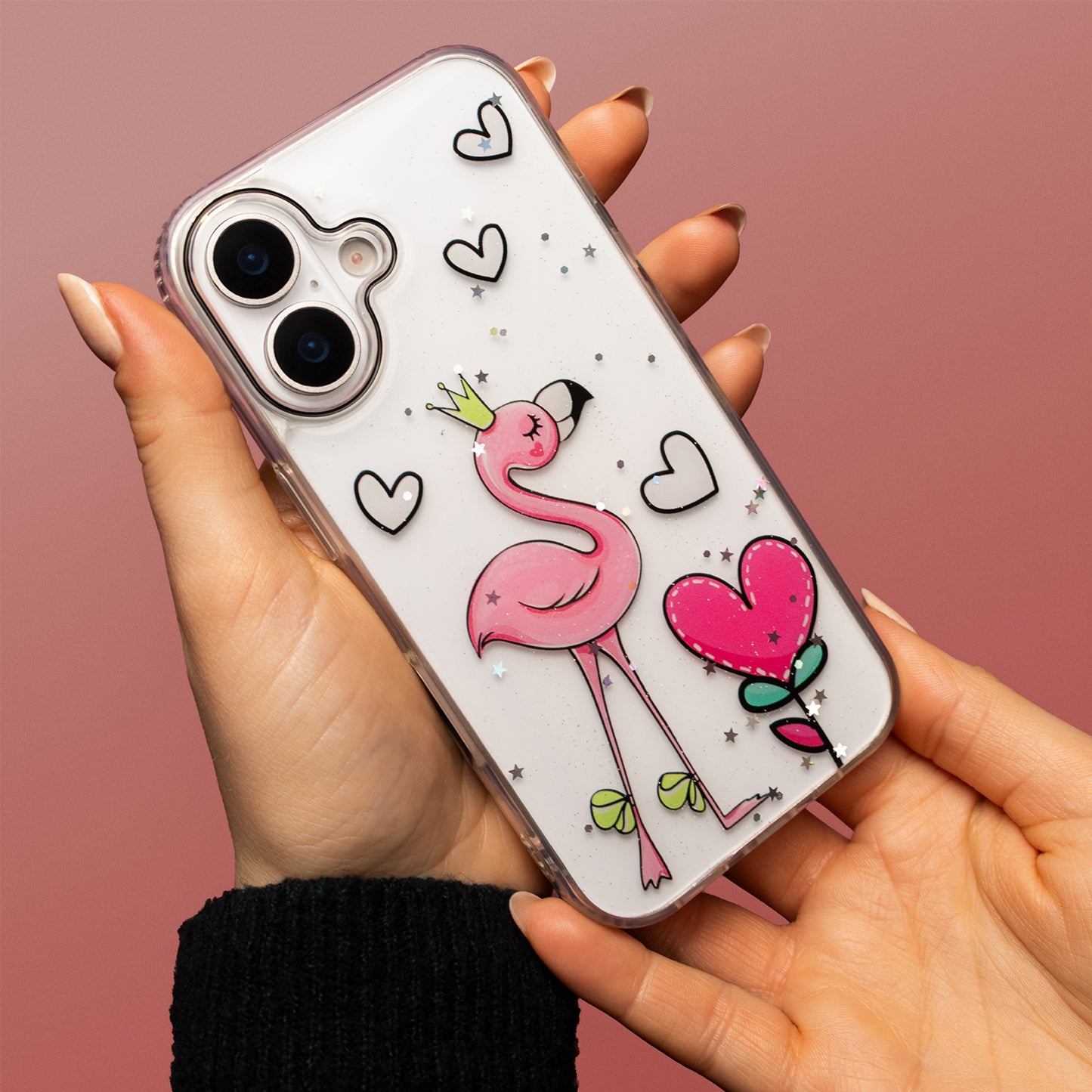 Case for Apple iPhone 15 Pro, OEM, Ultra Trendy Love 2, Multicolor